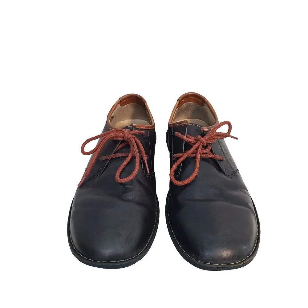 Pikolinos Santiago Mens Black Two tone Leather Derby Shoes EU 46 Gorpcore Oxford